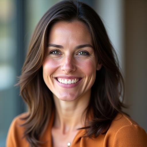 Professional headshot of Dr. Eleanor Vance, a woman with a warm and friendly smile.